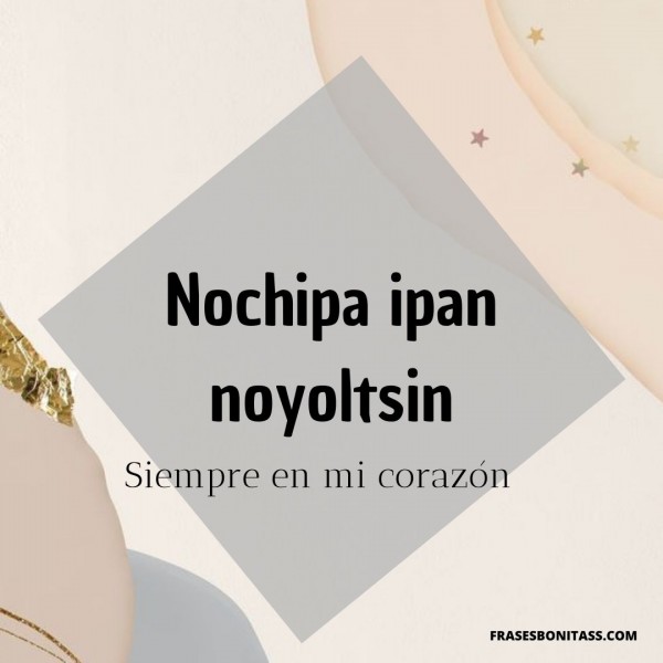 Frases de amor en nahuatl: palabras nativas, imágenes y significado